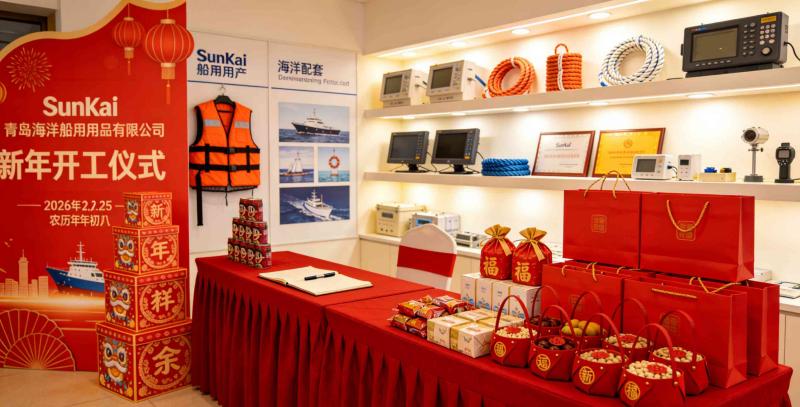 Marin Qingdao SunKai Mengadakan Majlis Perasmian Tahun Baharu 2026